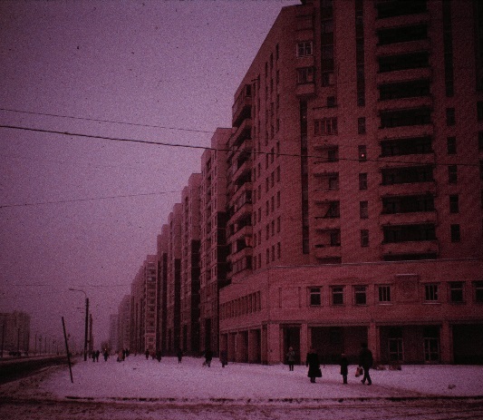 Picture of area where Ray lived in St. Petersburg, Russia