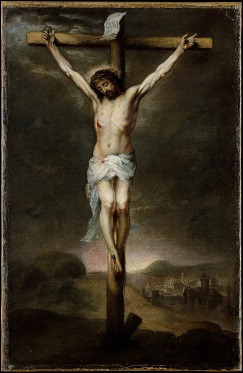 A picture of Jesus on the cross